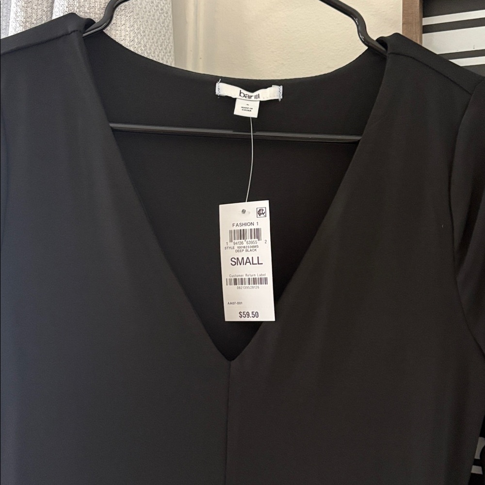 Bar III Black Midi Dress